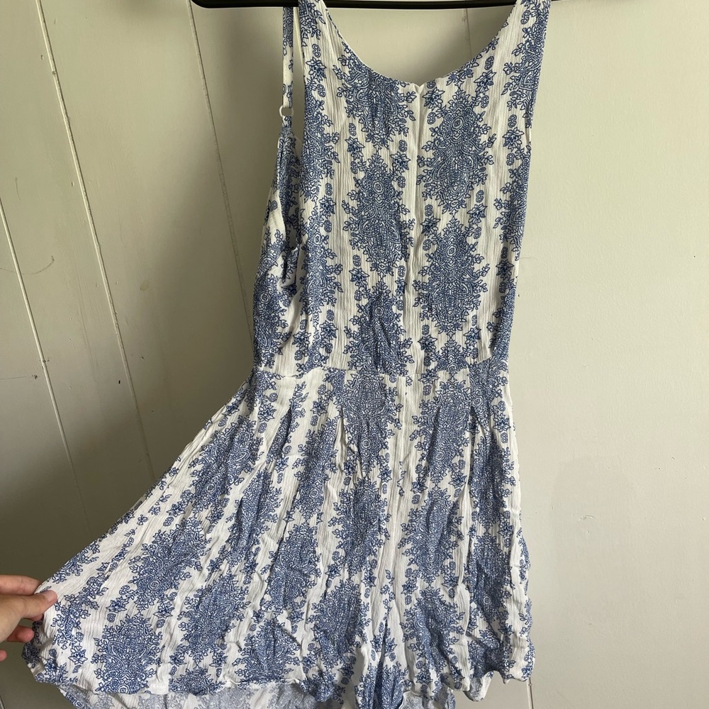 Open back romper